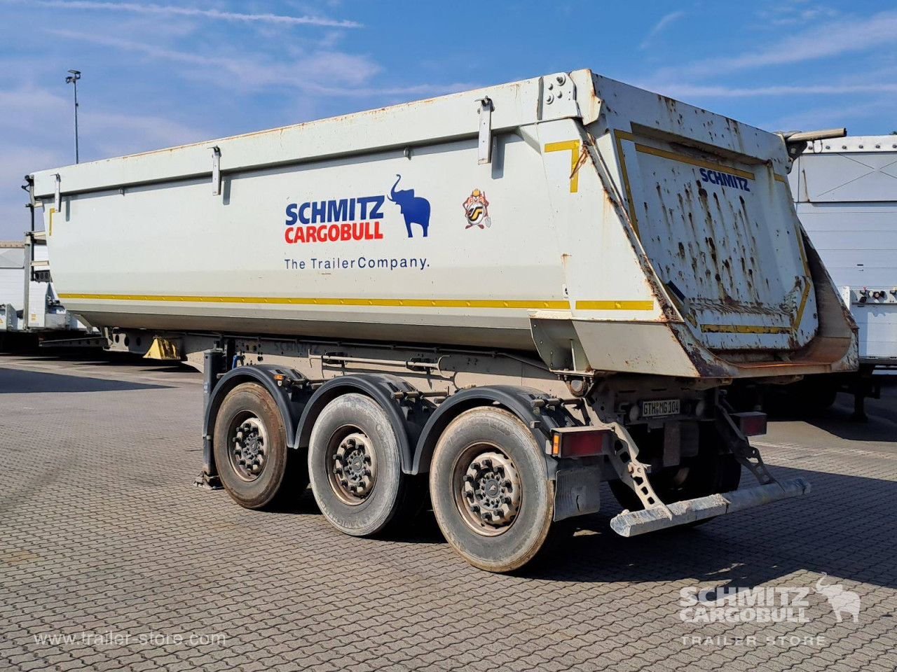 Schmitz Cargobull Kipper Stahlrundmulde 27m³ 