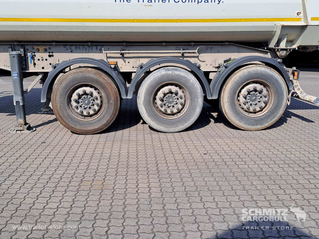 Schmitz Cargobull Kipper Stahlrundmulde 27m³ 
