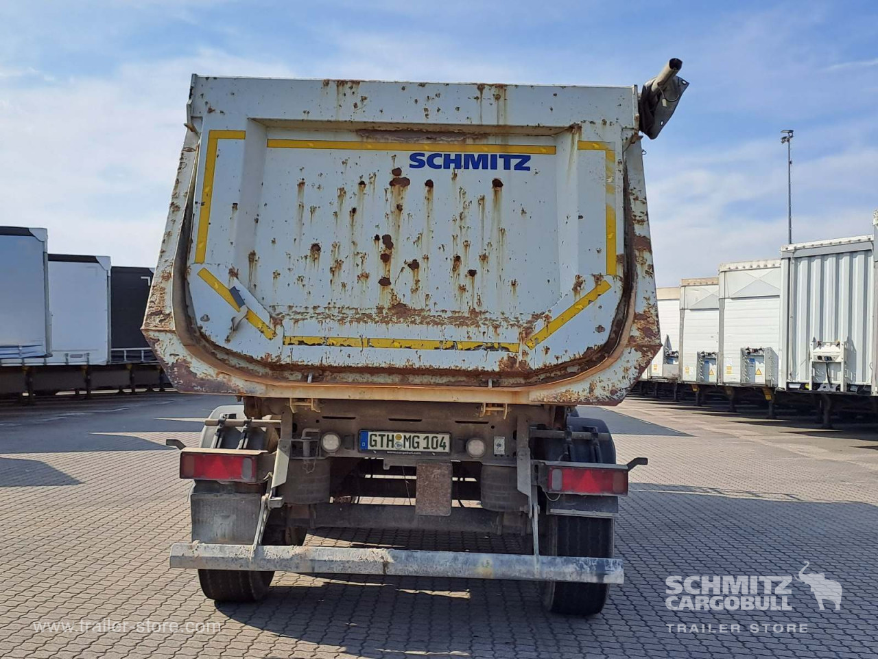 Schmitz Cargobull Kipper Stahlrundmulde 27m³ 