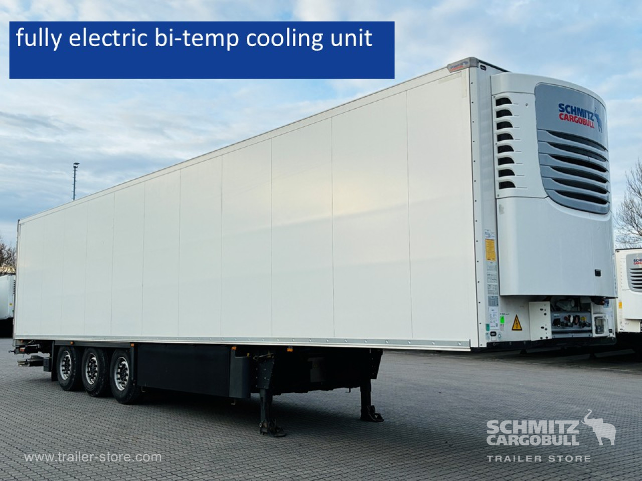 Schmitz Cargobull Tiefkühler Multitemp Trennwand Ladebordwand 