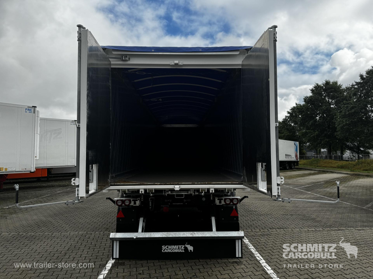 Schmitz Cargobull Oplegger Kipper Alu kasten 55m³ 