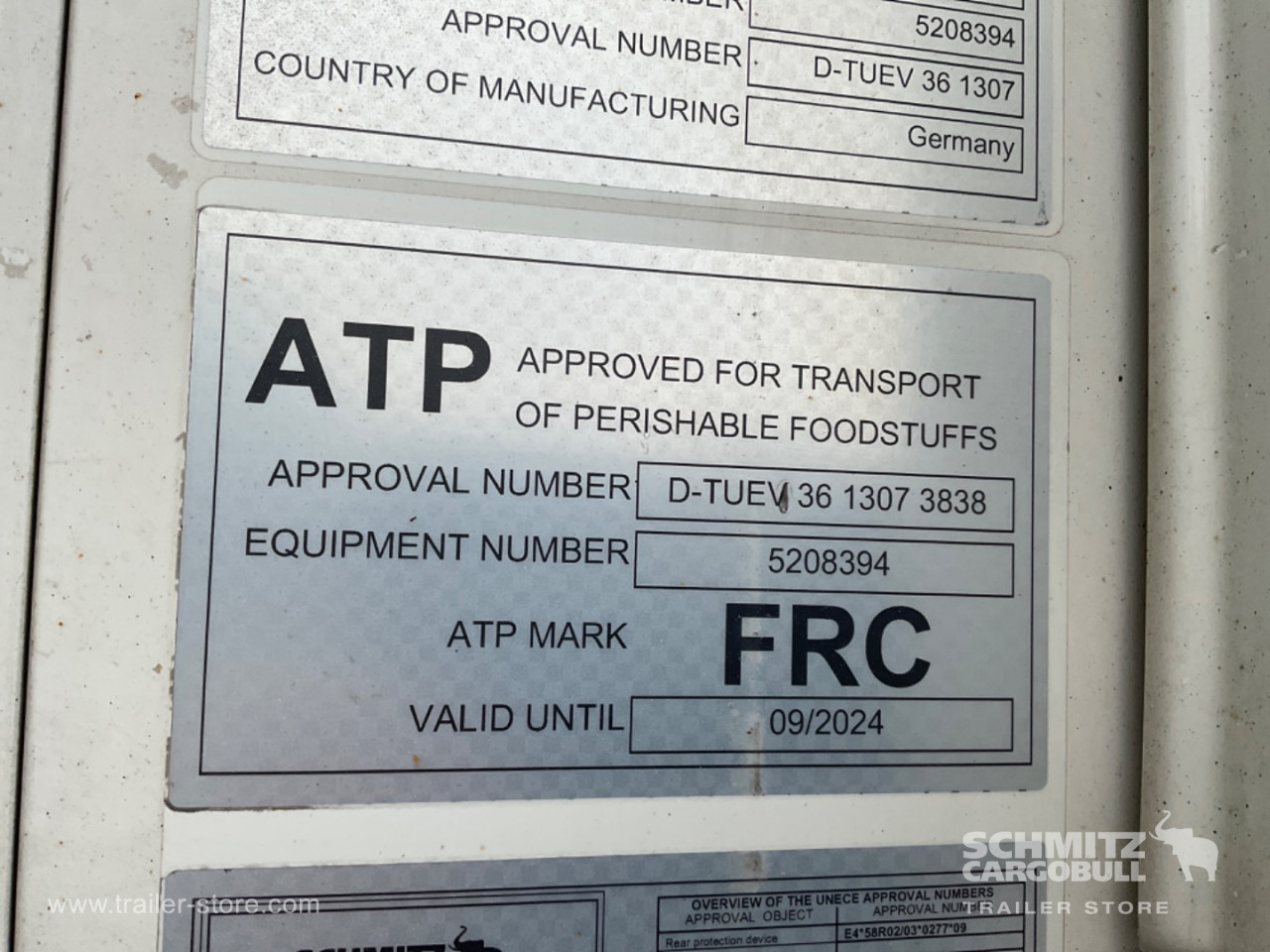 Schmitz Cargobull Reefer Standard Double deck 