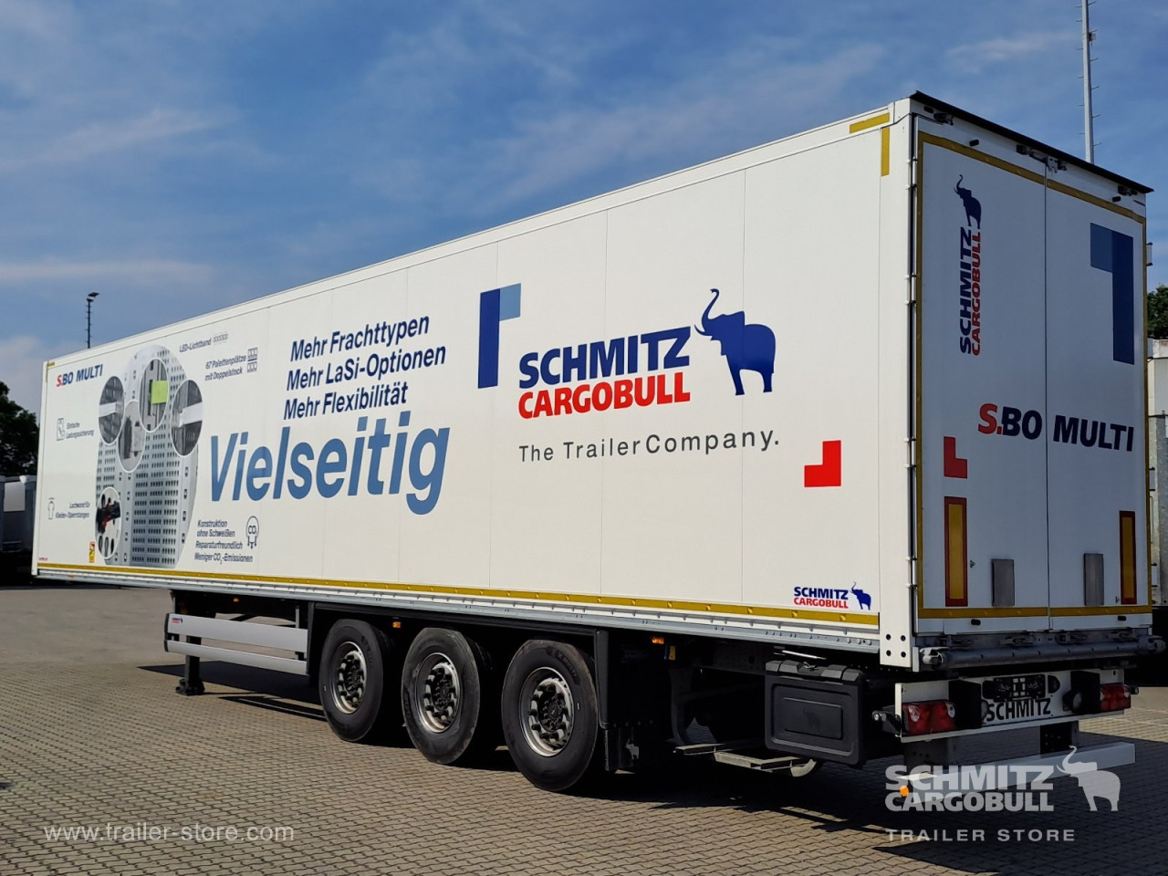 Schmitz Cargobull Trockenfrachtkoffer Standard Doppelstock 
