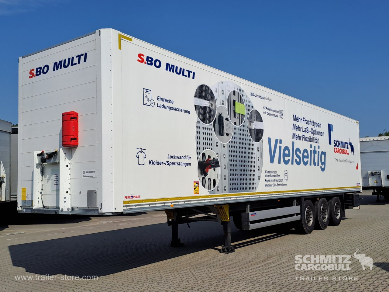 Schmitz Cargobull Trockenfrachtkoffer Standard Doppelstock 