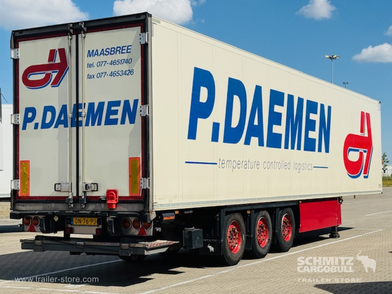 Schmitz Cargobull Oplegger Vries Multitemp Taillift 