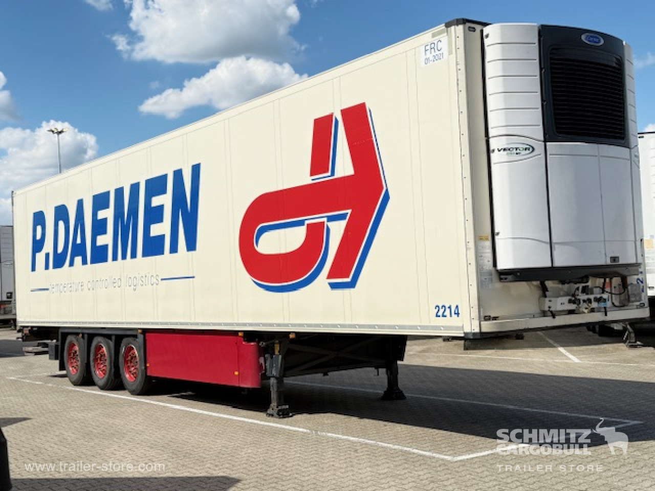 Schmitz Cargobull Oplegger Vries Multitemp Taillift 