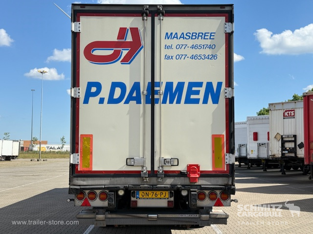 Schmitz Cargobull Oplegger Vries Multitemp Taillift 