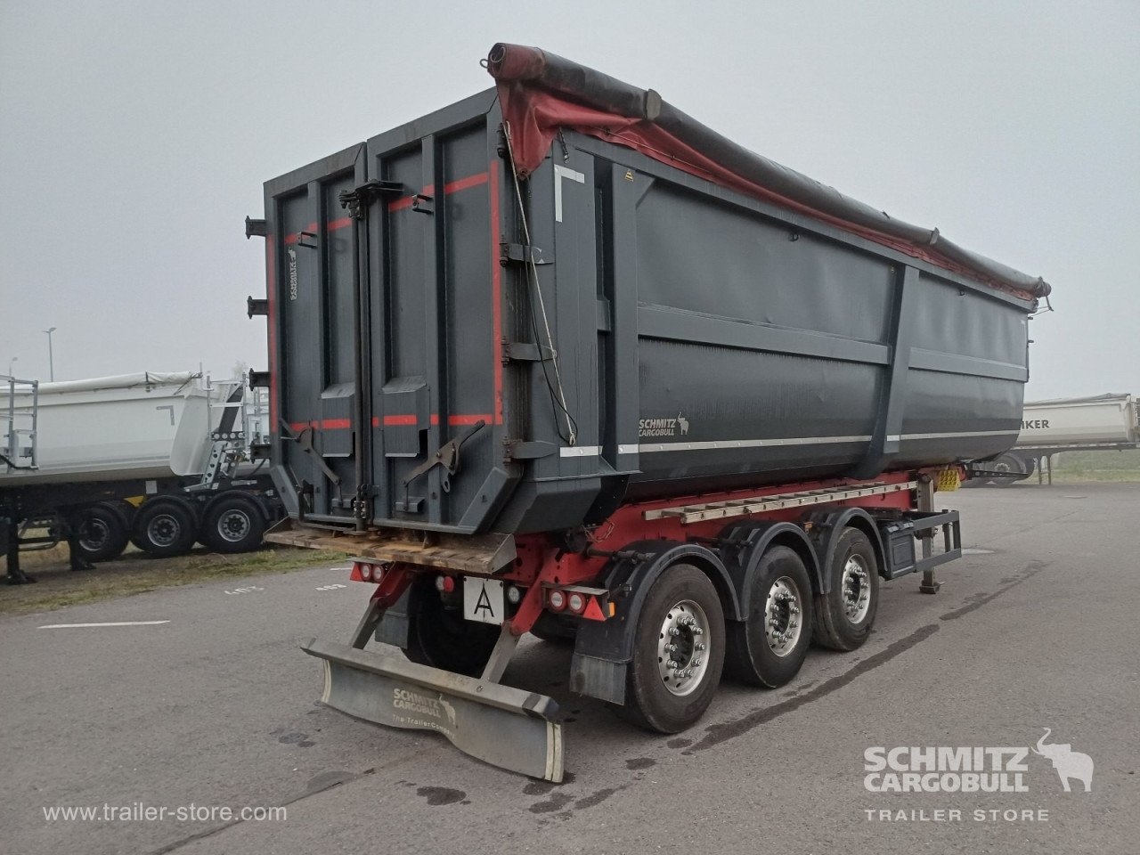 Schmitz Cargobull Kipper Stahlrundmulde 51m³ 