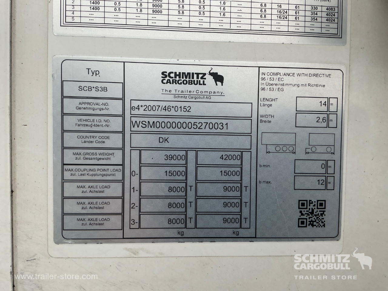 Schmitz Cargobull Reefer Standard Double deck 
