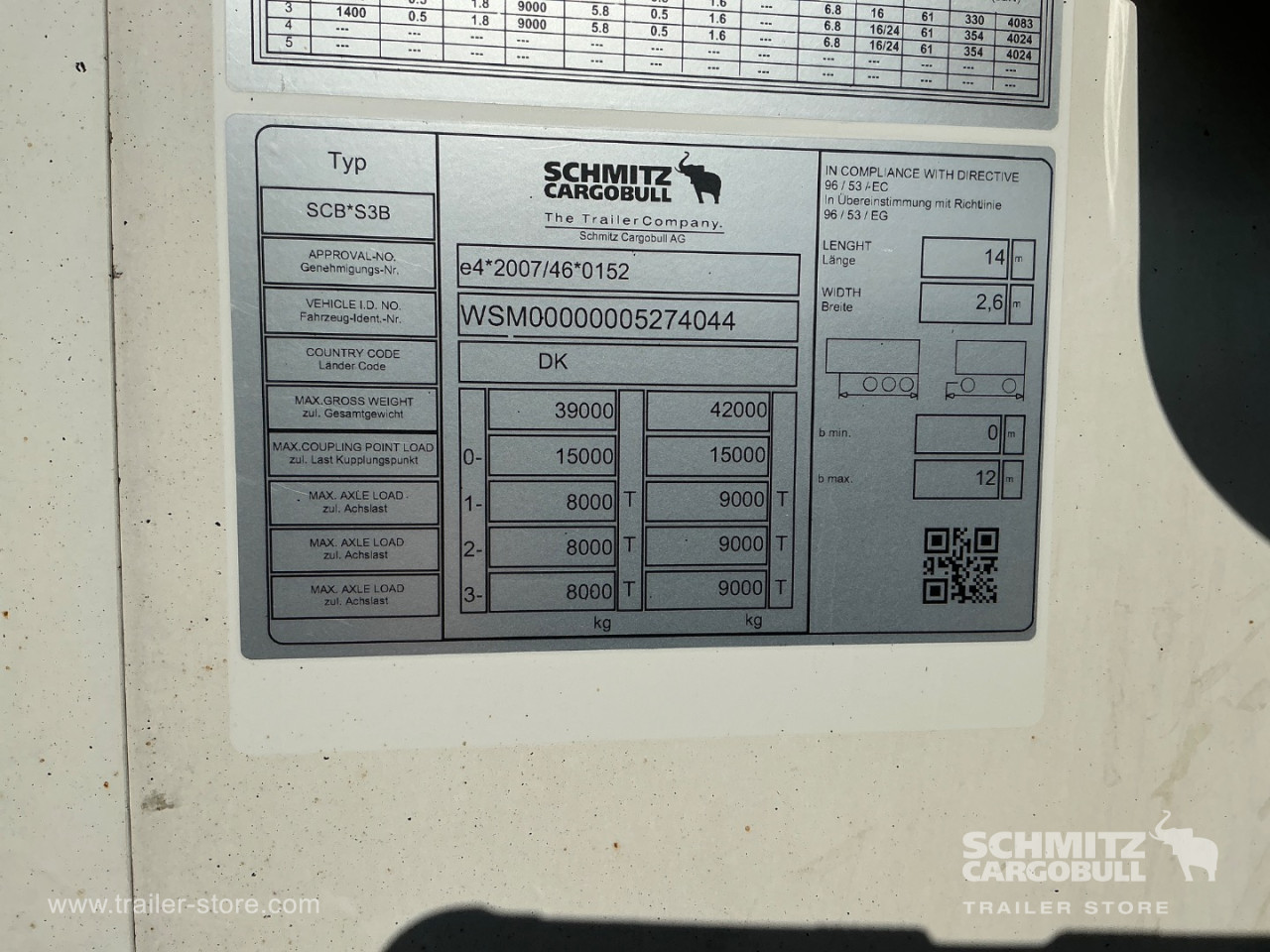 Schmitz Cargobull Reefer Standard Double deck 