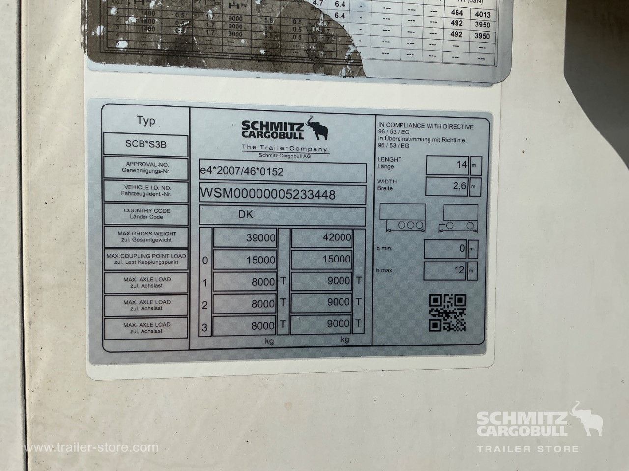 Schmitz Cargobull Reefer Meat hanging system 