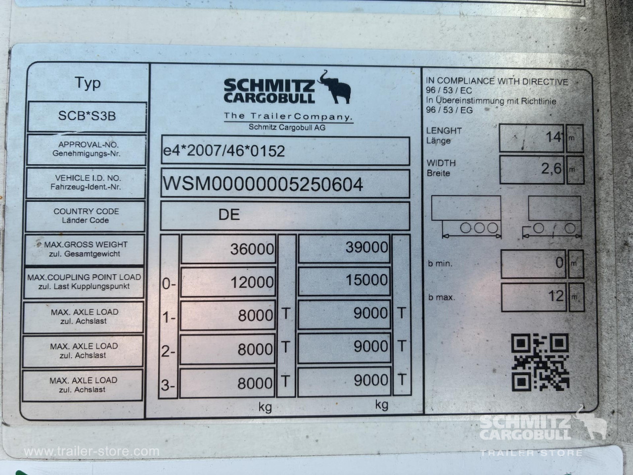 Schmitz Cargobull Tiefkühler Standard Doppelstock 