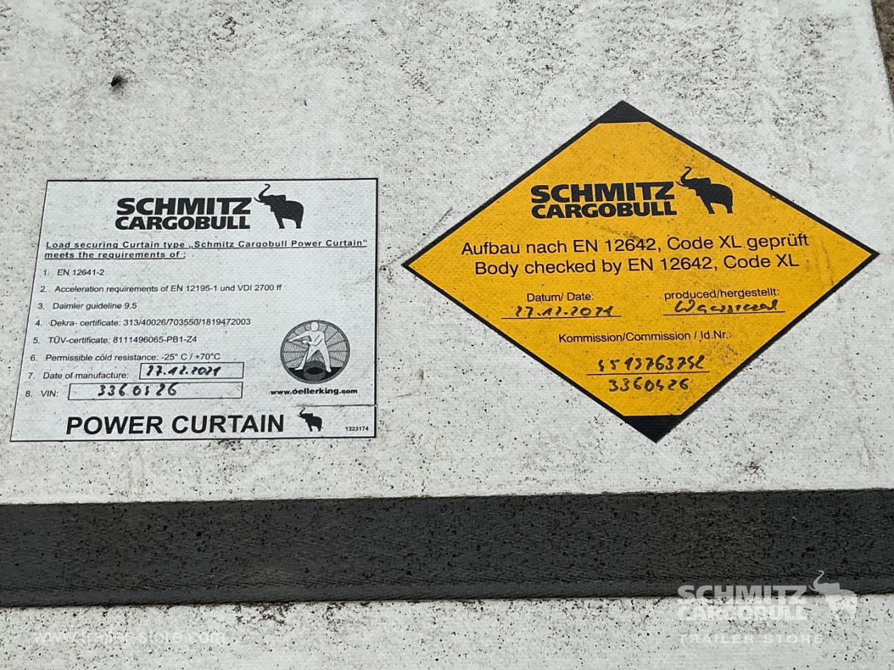 Schmitz Cargobull Curtainsider Standard 