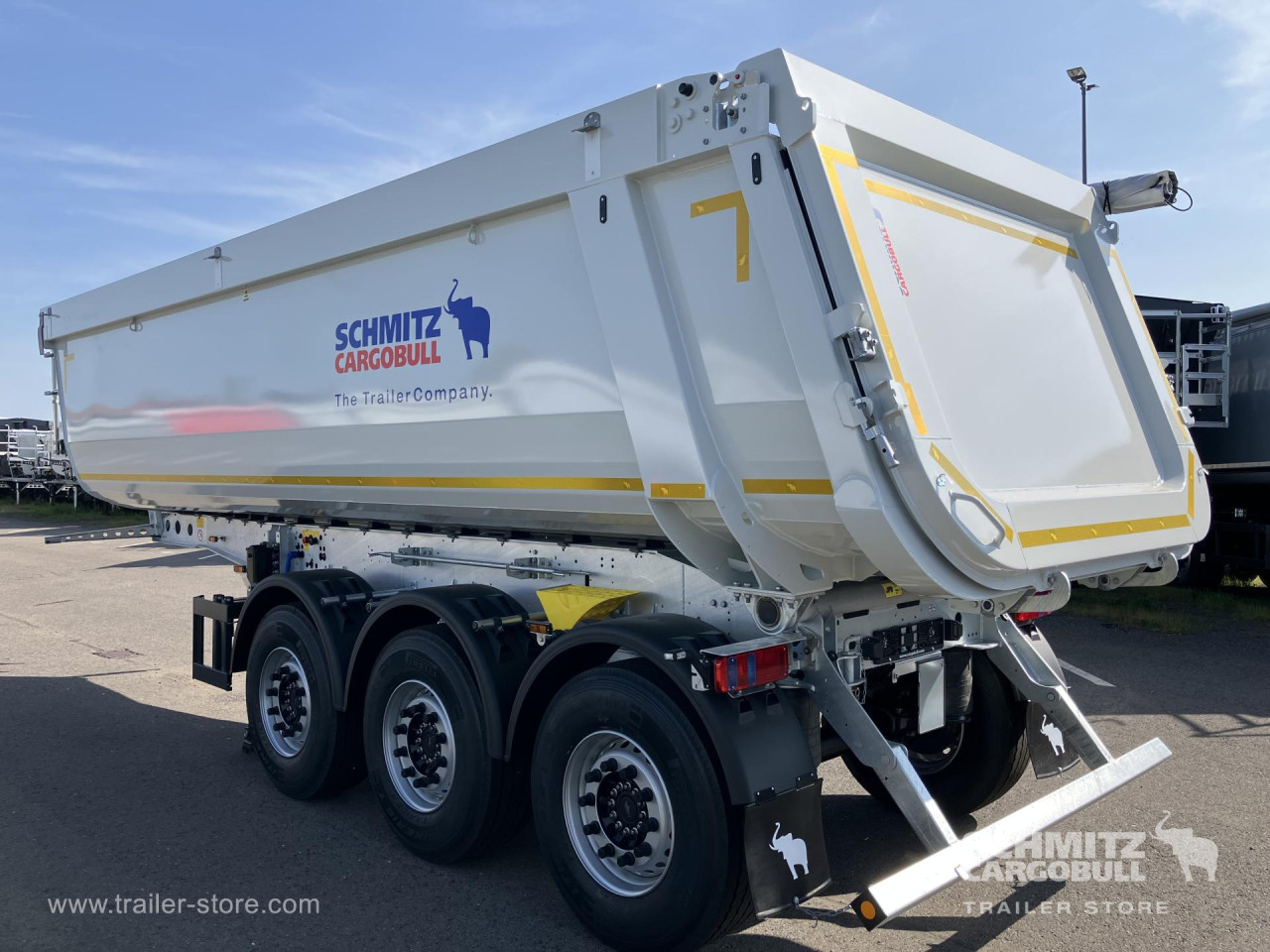 Schmitz Cargobull Kipper Stahlrundmulde 29m³ 