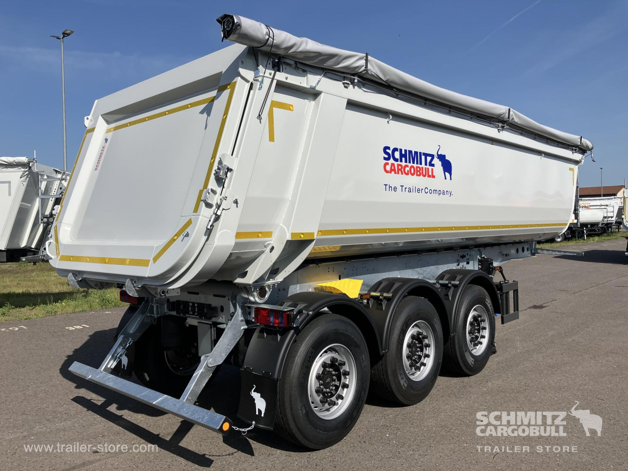 Schmitz Cargobull Kipper Stahlrundmulde 29m³ 