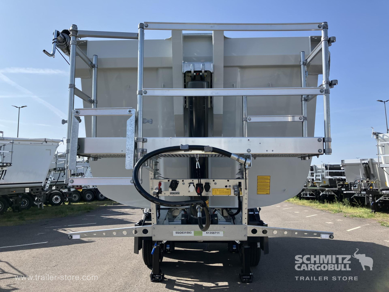 Schmitz Cargobull Kipper Stahlrundmulde 29m³ 