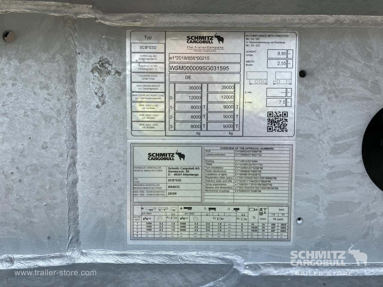 Schmitz Cargobull Kipper Stahlrundmulde 29m³ 