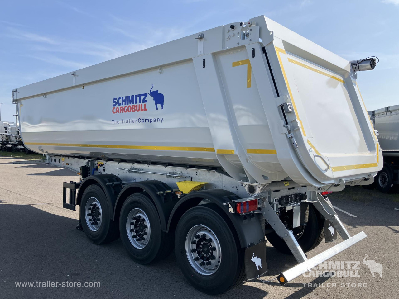 Schmitz Cargobull Kipper Stahlrundmulde 29m³ 