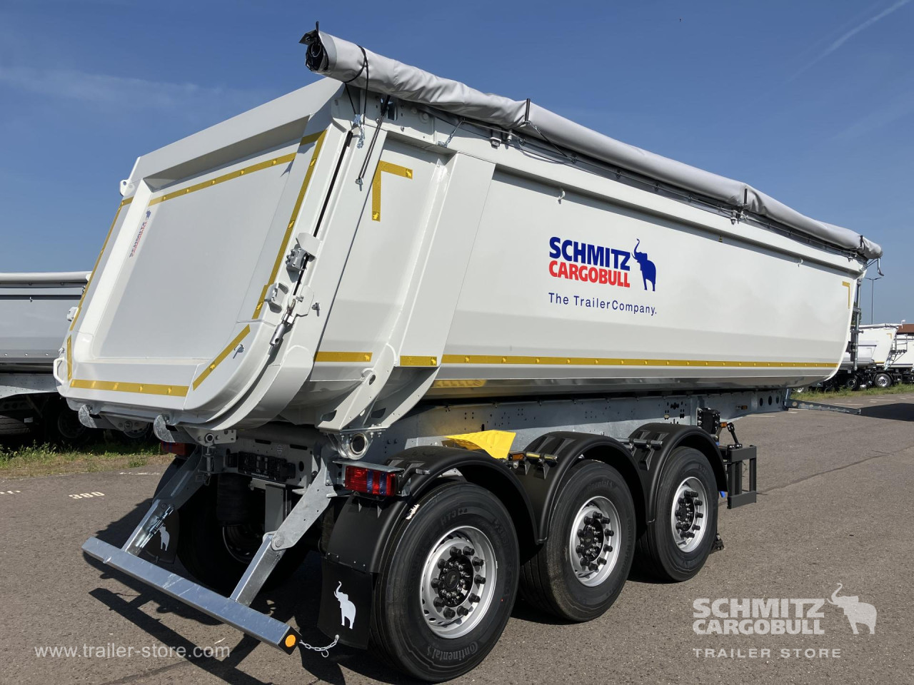 Schmitz Cargobull Kipper Stahlrundmulde 29m³ 