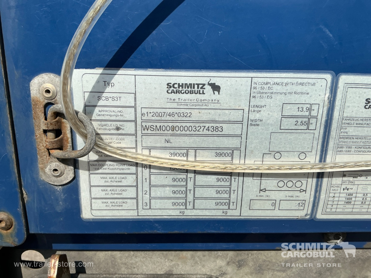 Schmitz Cargobull Curtainsider Standard 