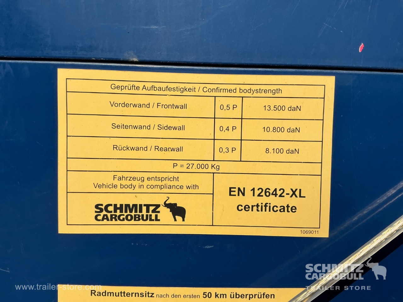 Schmitz Cargobull Curtainsider Standard 