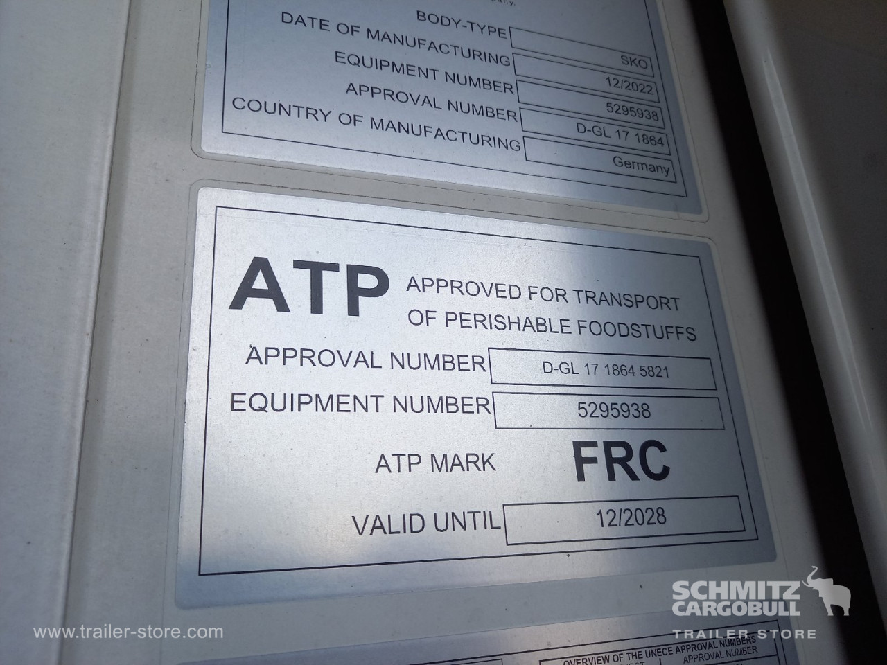 Schmitz Cargobull Tiefkühler Standard Doppelstock 