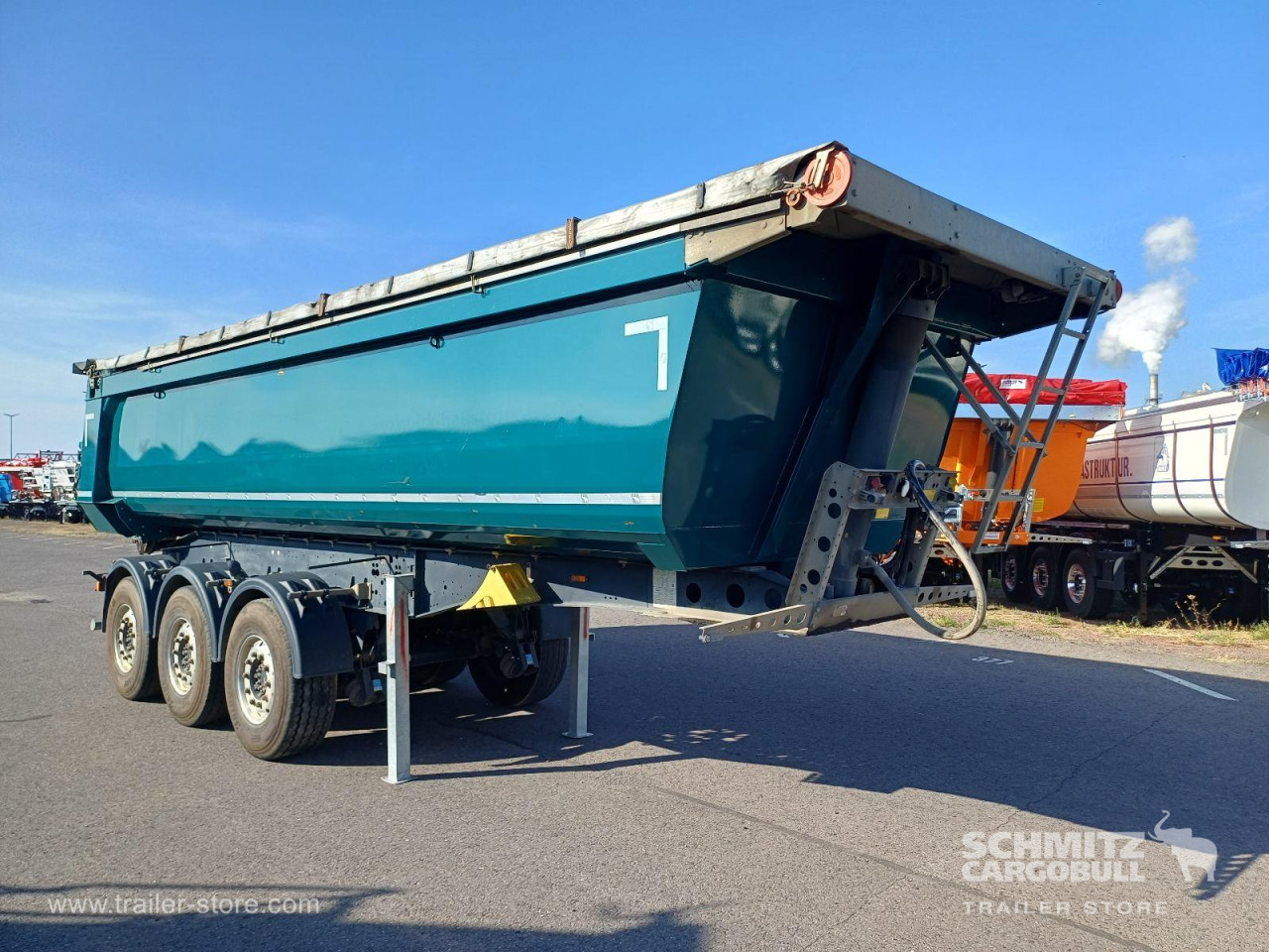Schmitz Cargobull Kipper Stahlrundmulde 24m³ 