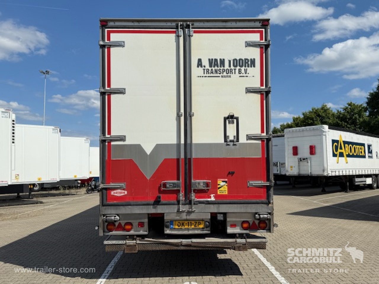VOGELZANG Oplegger Vries Multitemp , Side door right Taillift 
