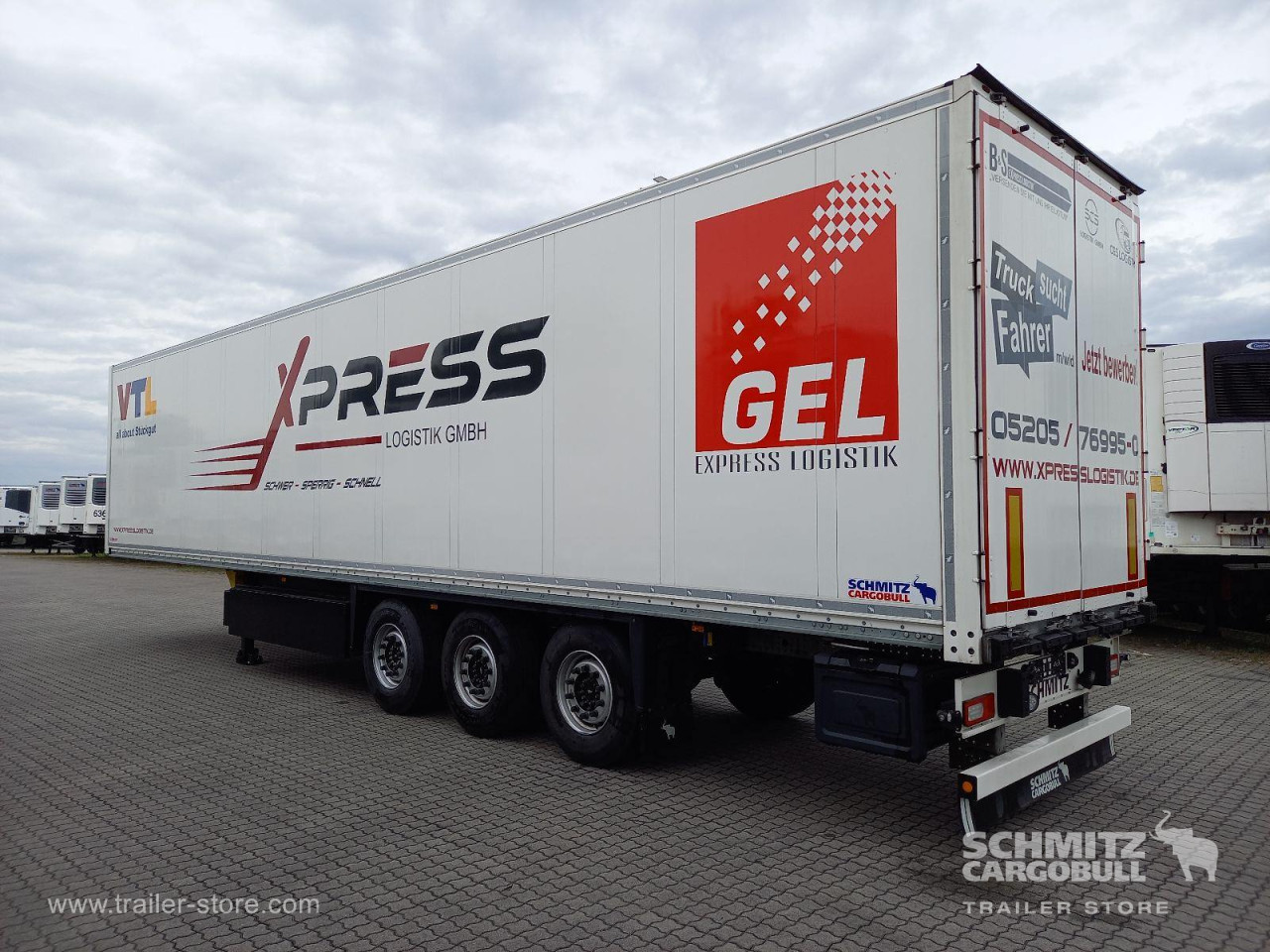 Schmitz Cargobull Trockenfrachtkoffer Standard Doppelstock 