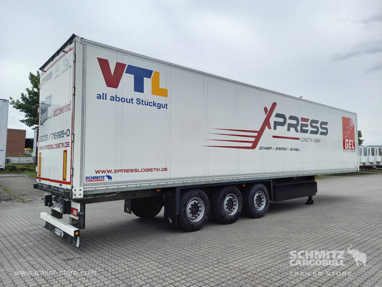 Schmitz Cargobull Trockenfrachtkoffer Standard Doppelstock 