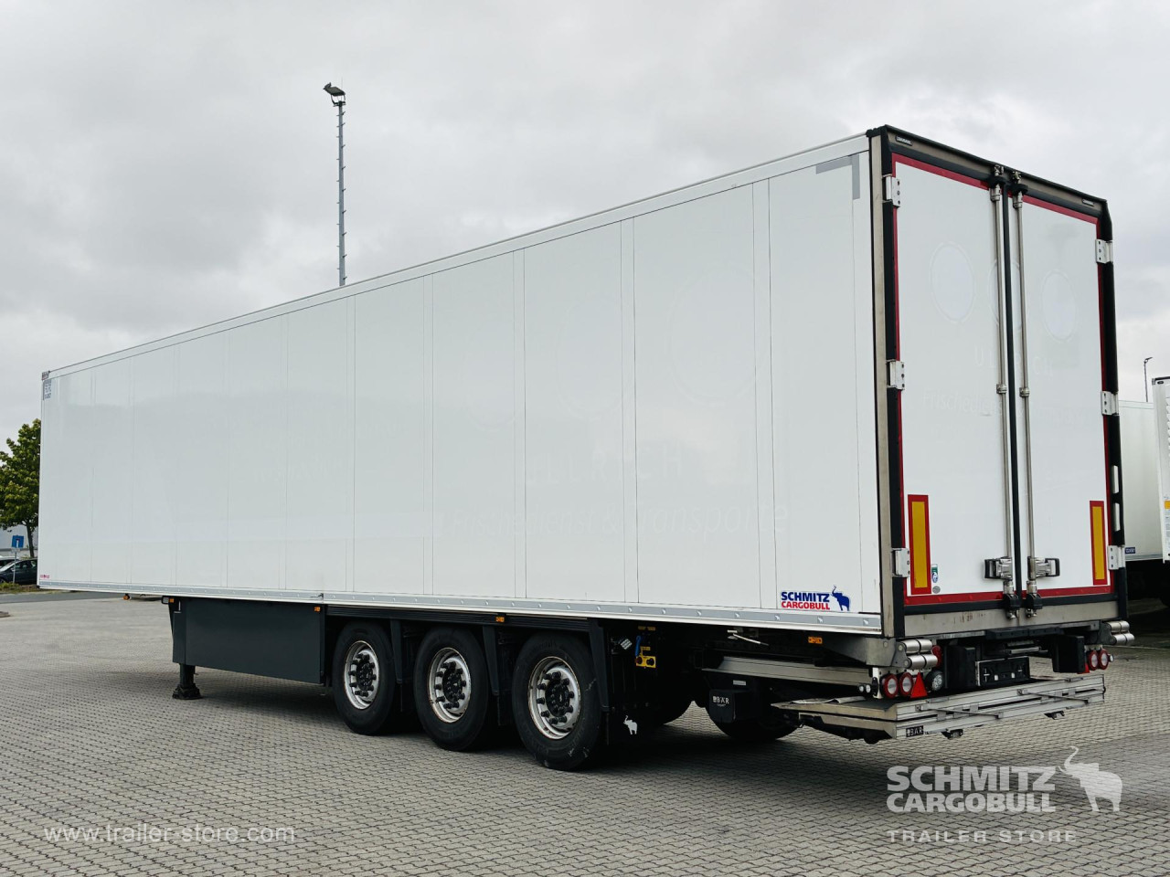 Schmitz Cargobull Tiefkühler Multitemp Doppelstock Trennwand Ladebordwand 