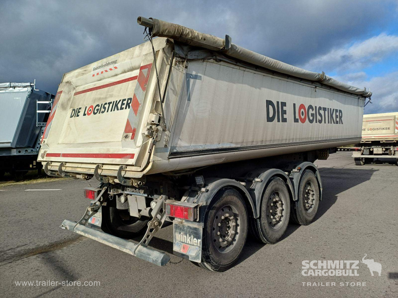 Schmitz Cargobull Kipper Alukastenmulde 24m³ 