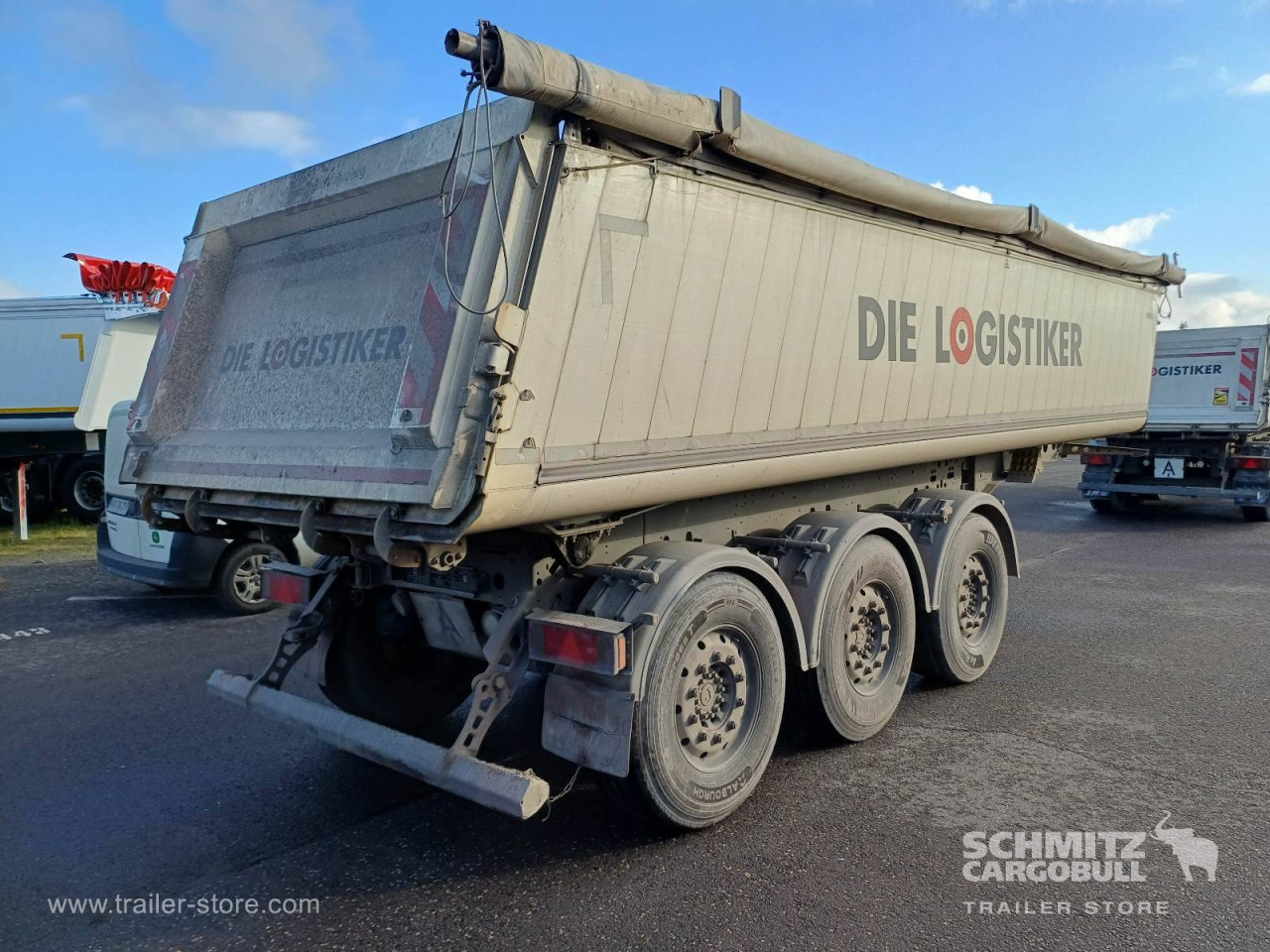 Schmitz Cargobull Kipper Alukastenmulde 24m³ 