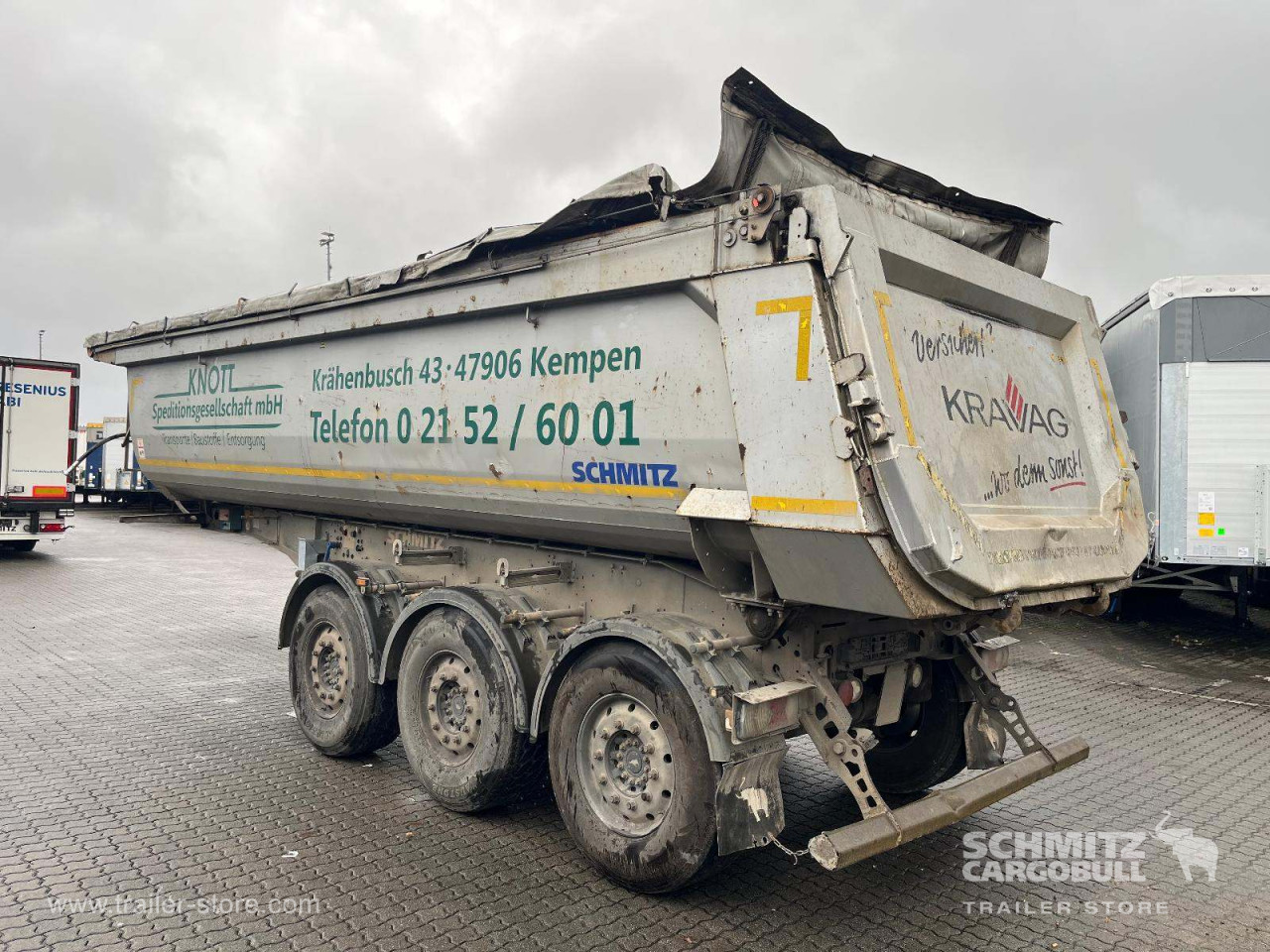 Schmitz Cargobull Kipper Stahlrundmulde 25m³ 