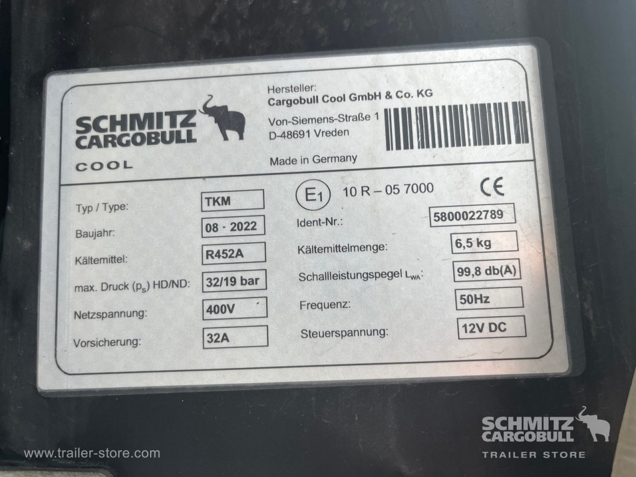 Schmitz Cargobull Tiefkühler Standard Doppelstock 