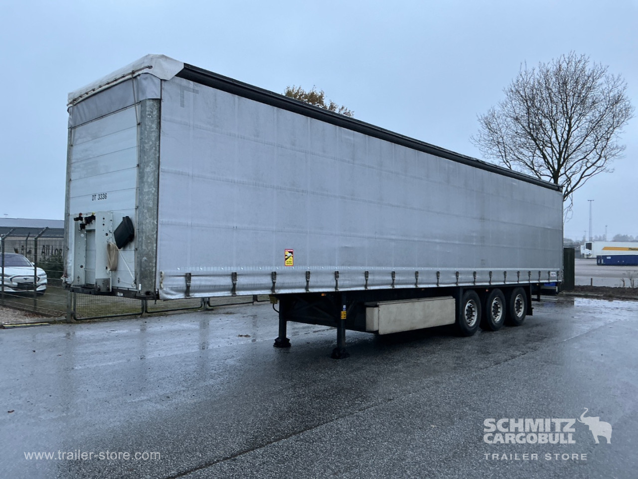 Schmitz Cargobull Curtainsider Standard , Folding wall right 