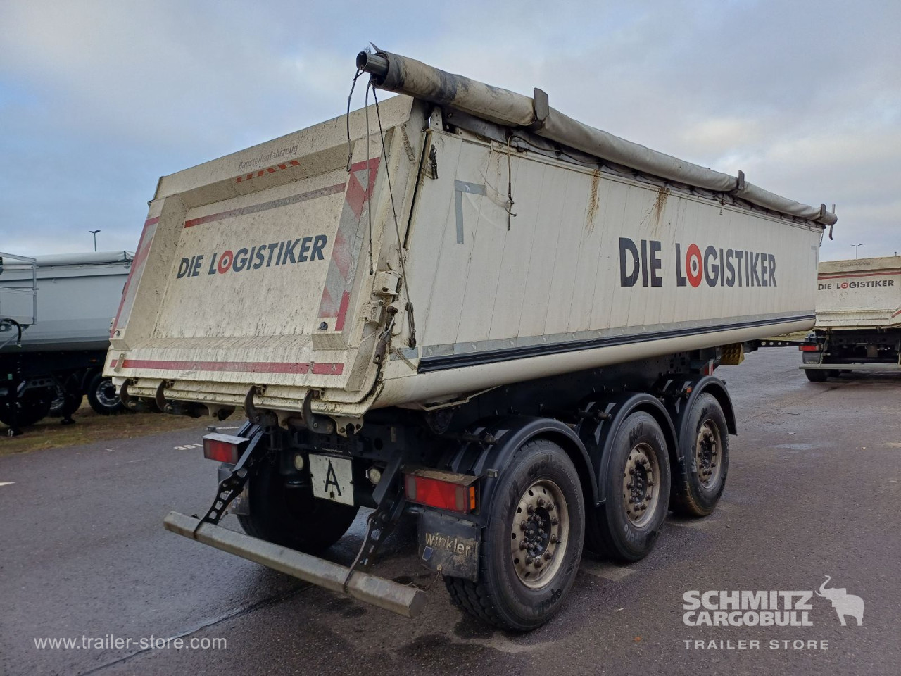 Schmitz Cargobull Kipper Alukastenmulde 24m³ 