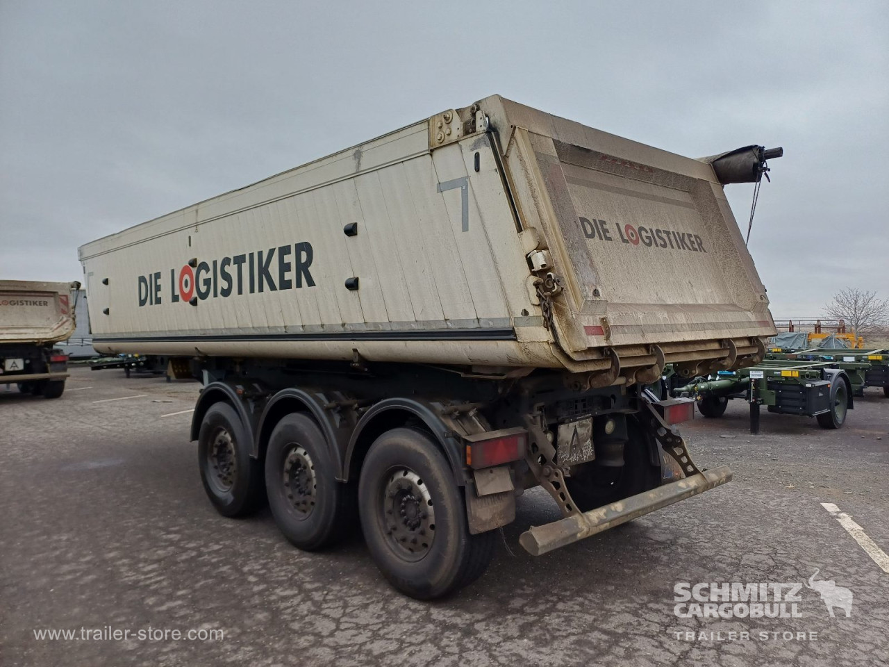 Schmitz Cargobull Kipper Alukastenmulde 24m³ 