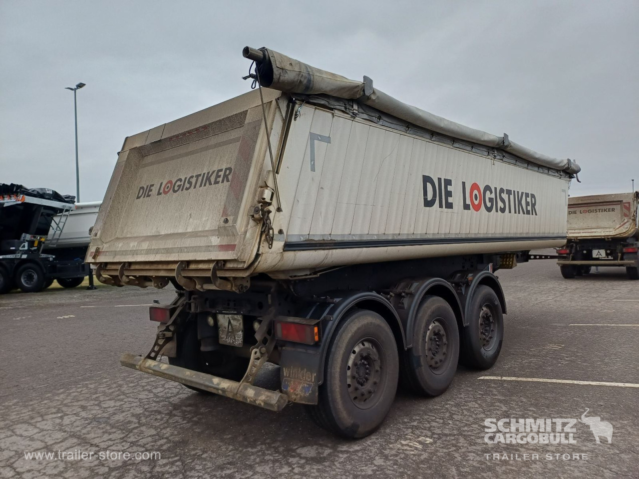 Schmitz Cargobull Kipper Alukastenmulde 24m³ 