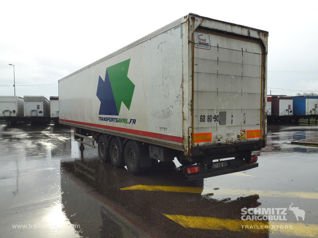 MERKER Semitrailer Dryfreight Standard Double étage 