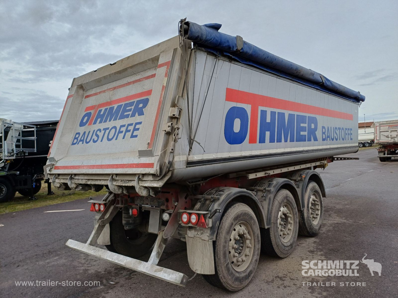 Schmitz Cargobull Kipper Alukastenmulde 27m³ 