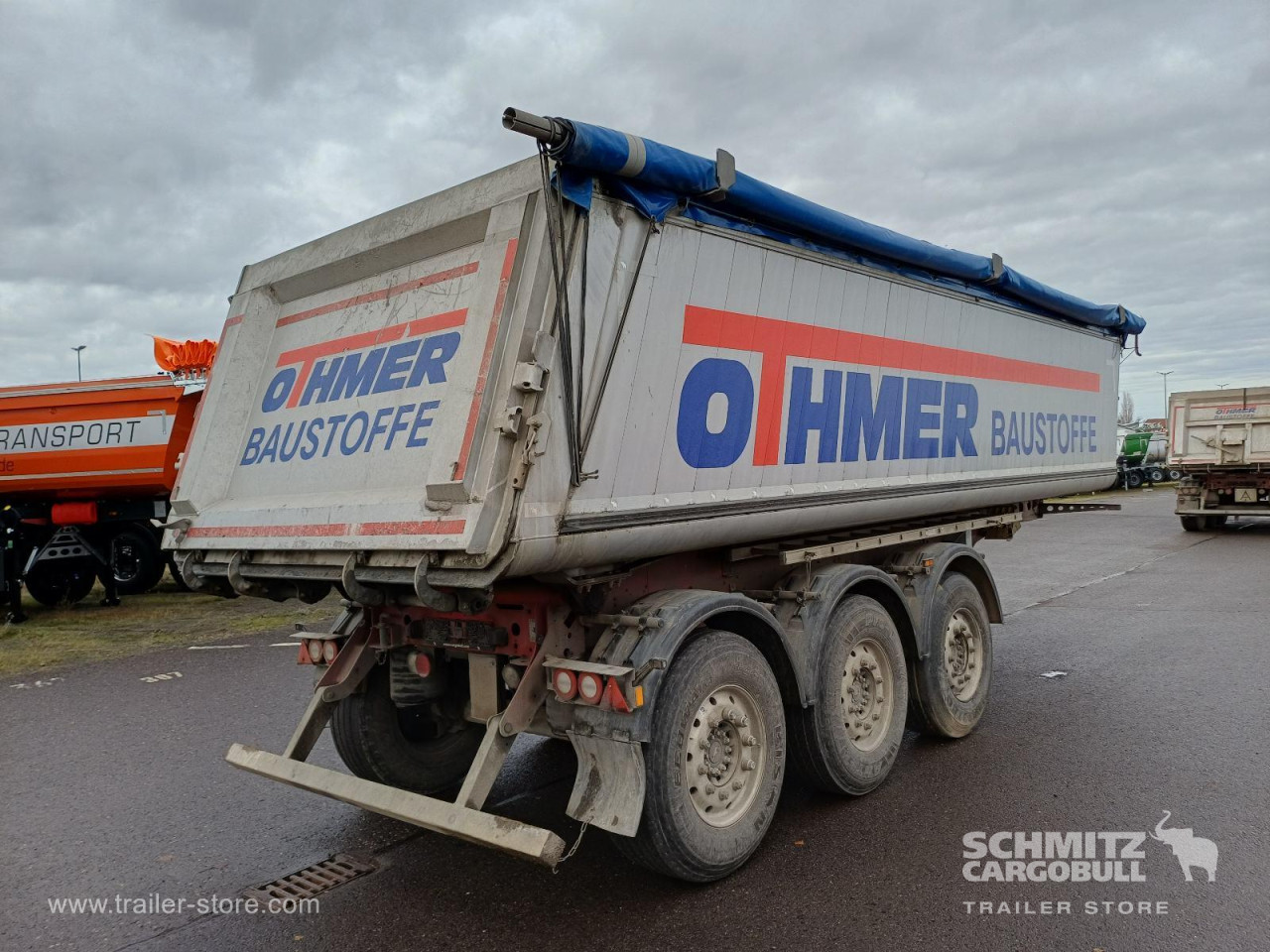 Schmitz Cargobull Kipper Alukastenmulde 27m³ 