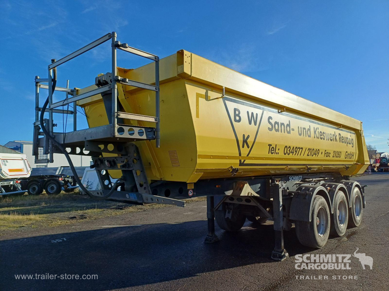 Schmitz Cargobull Kipper Stahlrundmulde 24m³ 