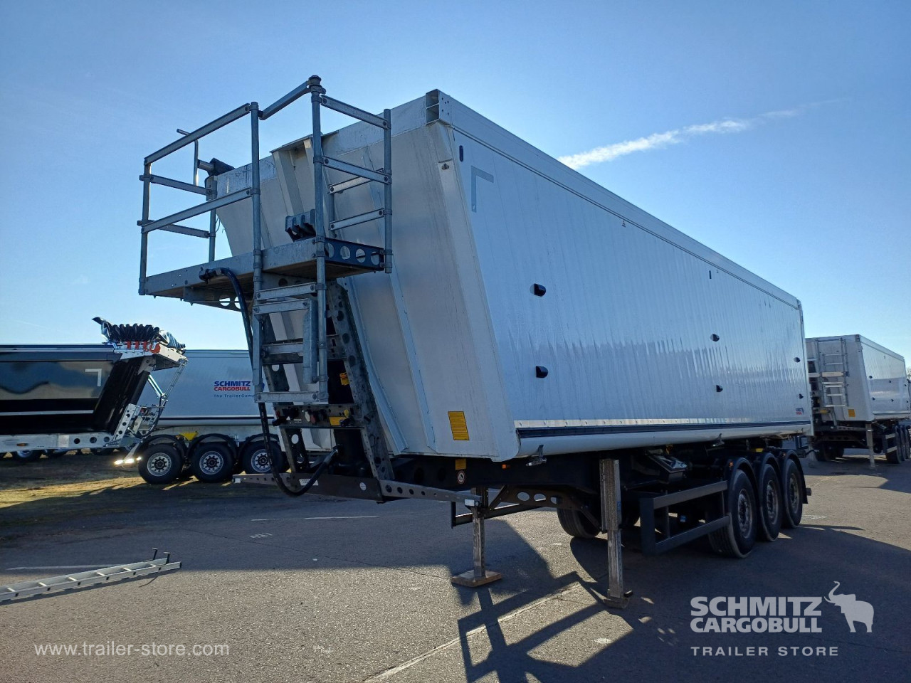 Schmitz Cargobull Kipper Alukastenmulde 52m³ 