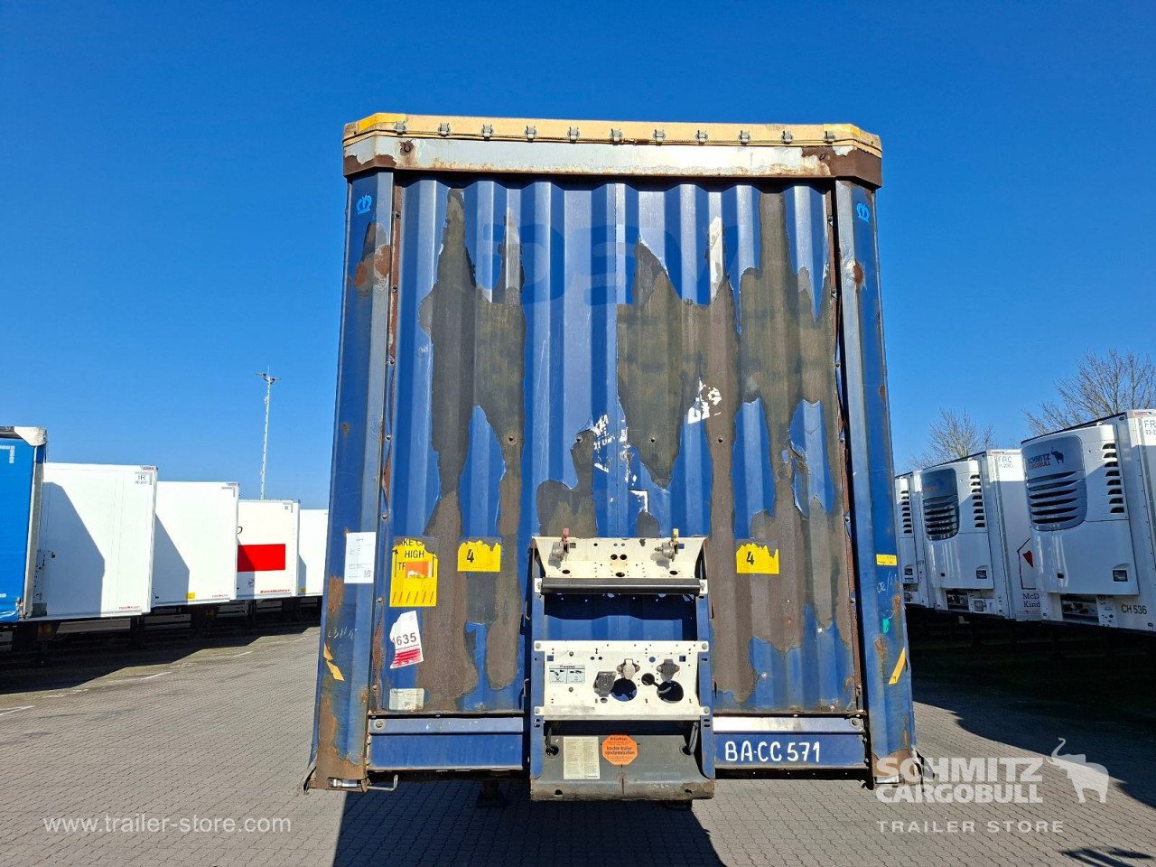 Krone Curtainsider Mega 