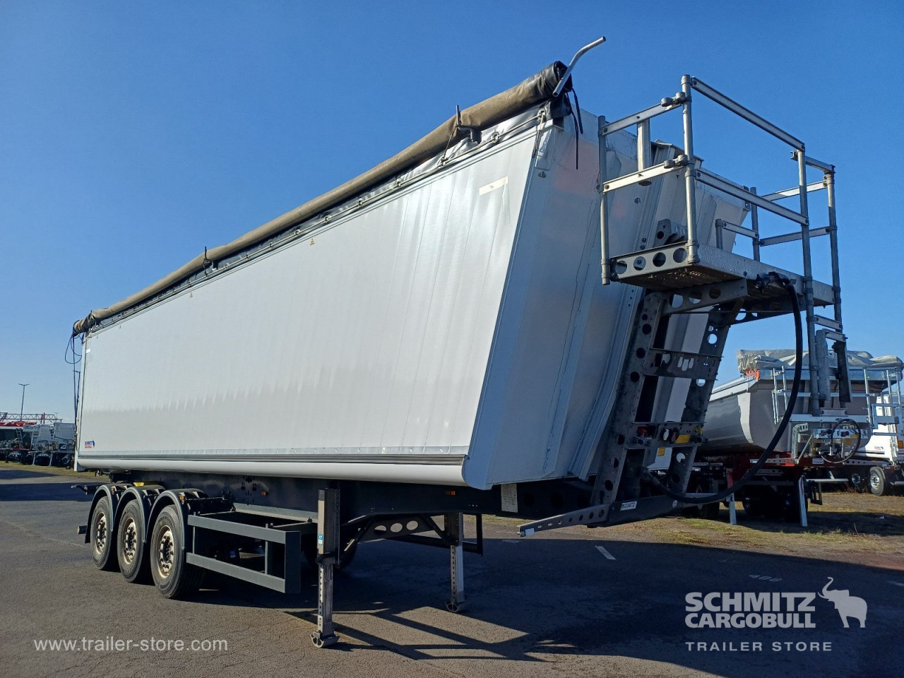 Schmitz Cargobull Kipper Alukastenmulde 52m³ 