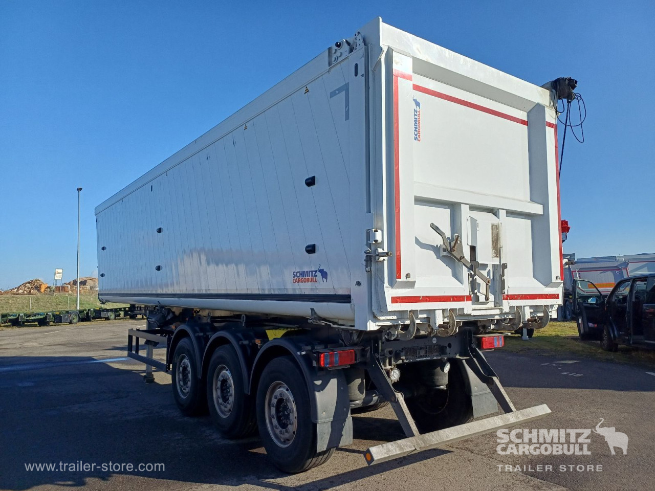 Schmitz Cargobull Kipper Alukastenmulde 52m³ 
