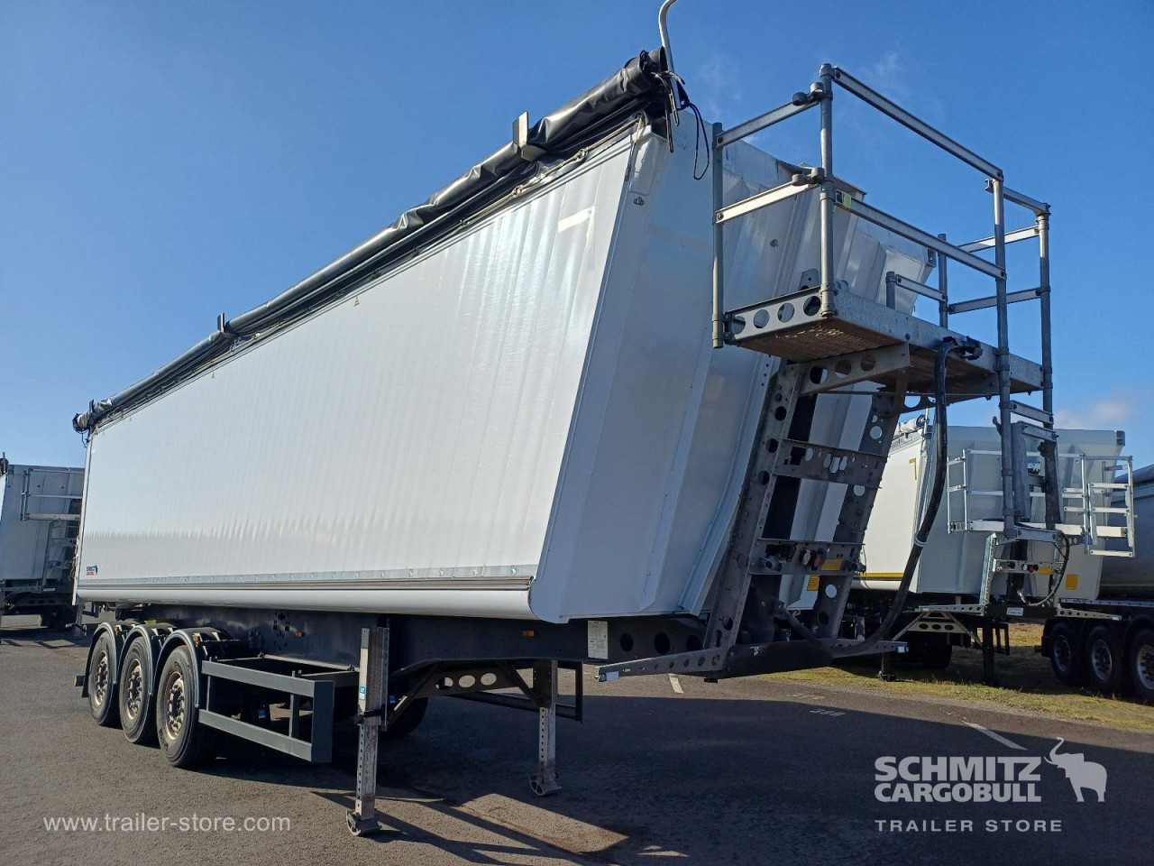 Schmitz Cargobull Kipper Alukastenmulde 52m³ 