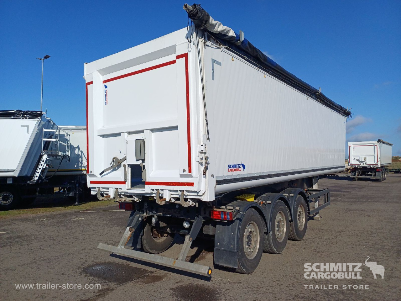 Schmitz Cargobull Kipper Alukastenmulde 52m³ 