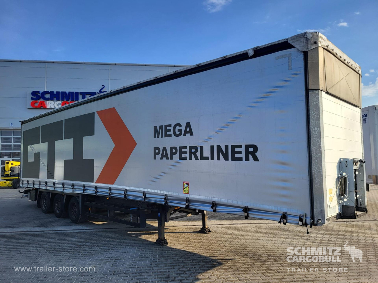 Schmitz Cargobull Curtainsider paper 